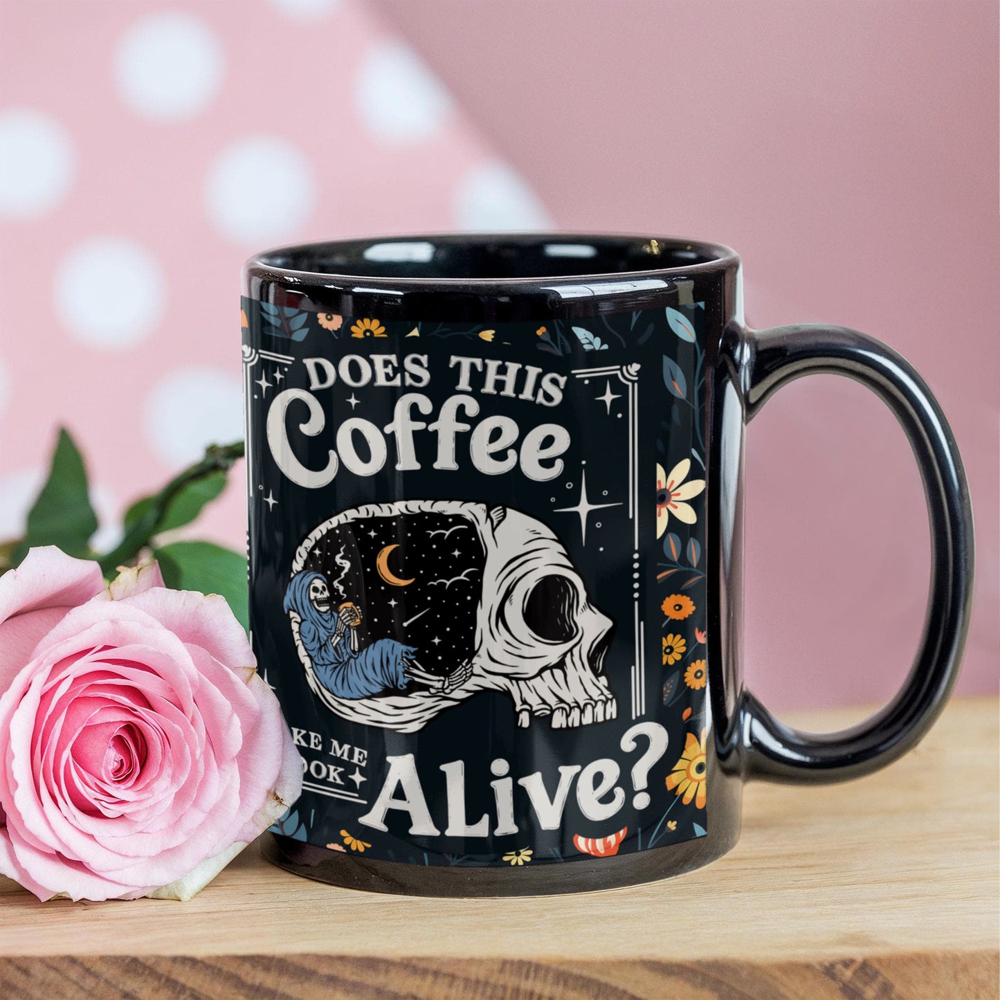 Reaper Look Alive Coffee Mug