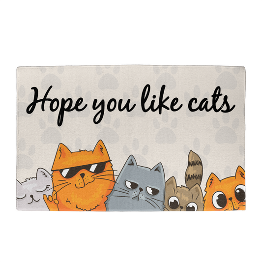 Hope you like Cats Indoor Outdoor Rug Mat