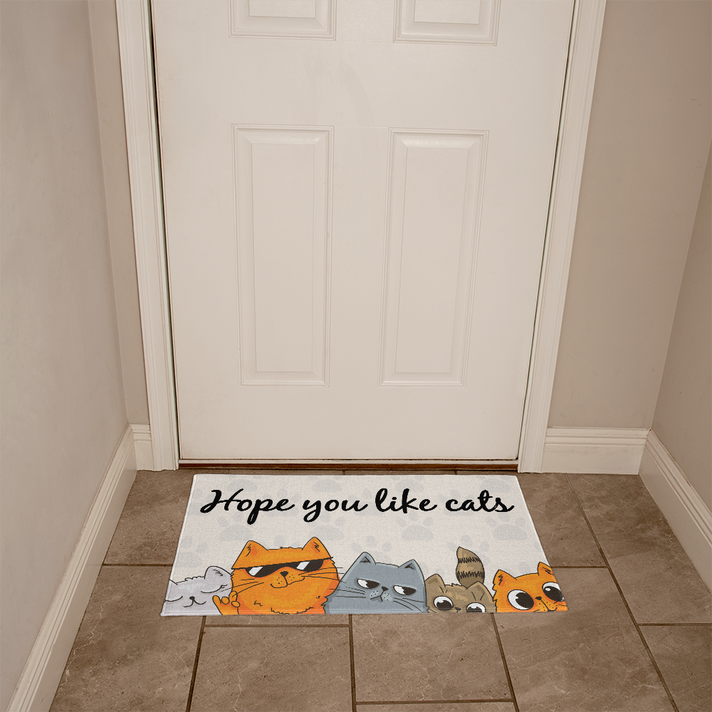 Hope you like Cats Indoor Outdoor Rug Mat