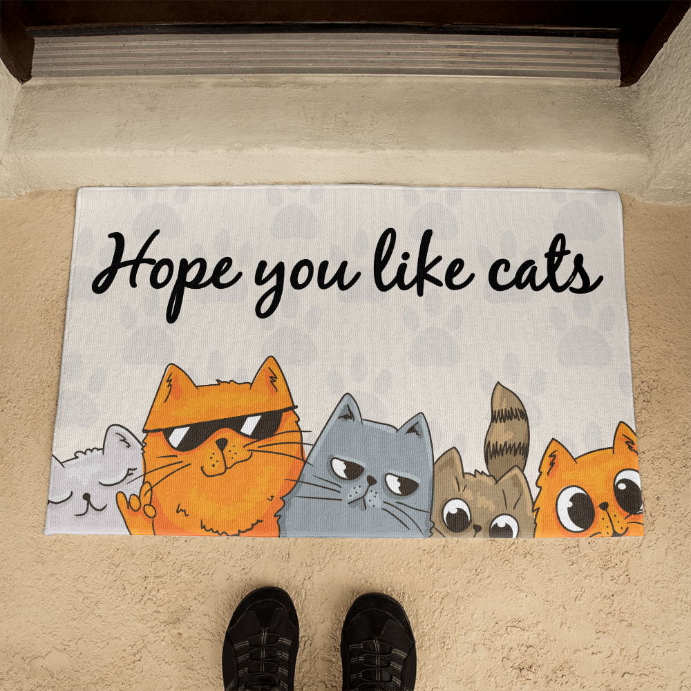 Hope you like Cats Indoor Outdoor Rug Mat