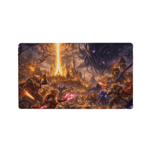 World of Warcraft inspired Midnight Battle Saga Gaming Mat