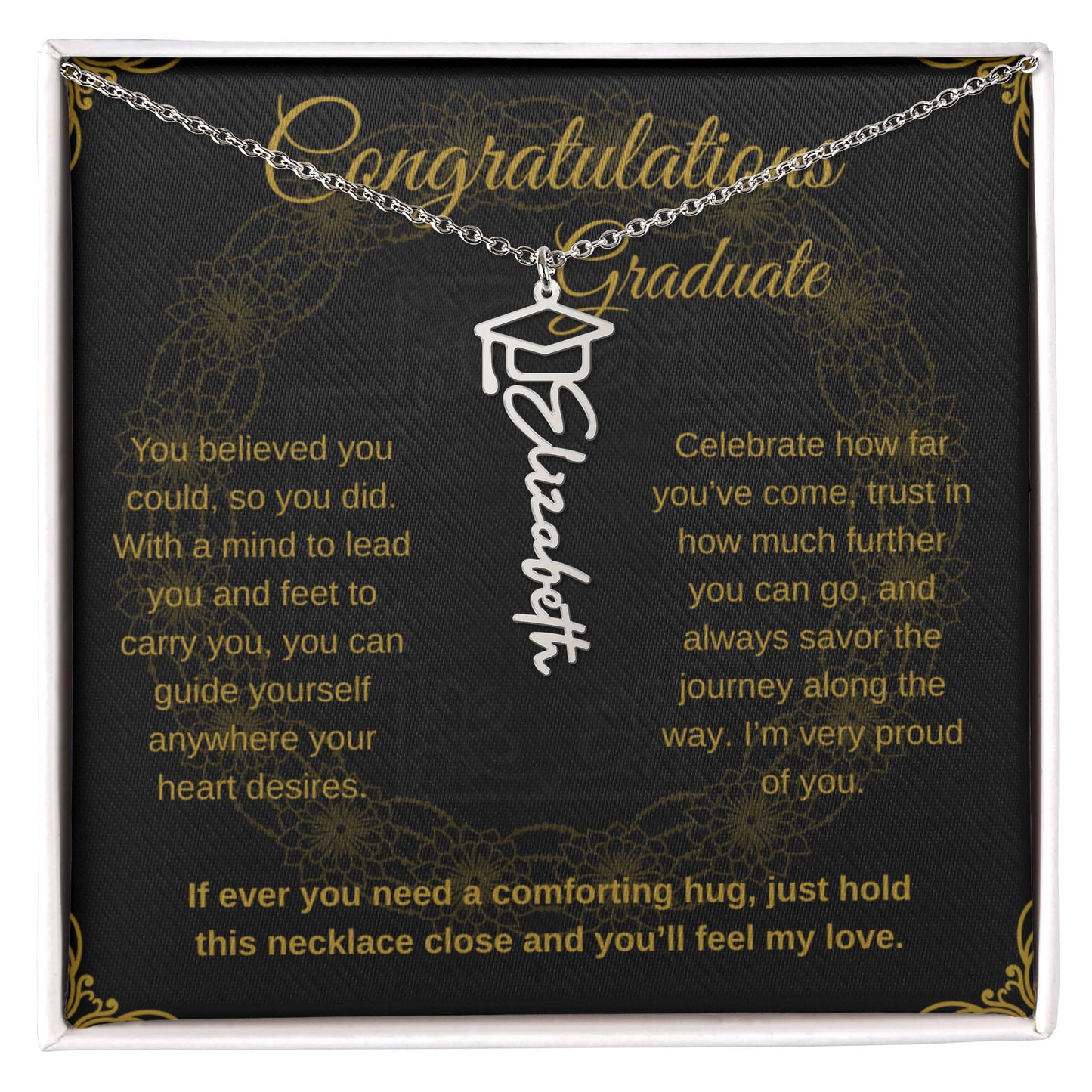 Personalized Graduation Necklace