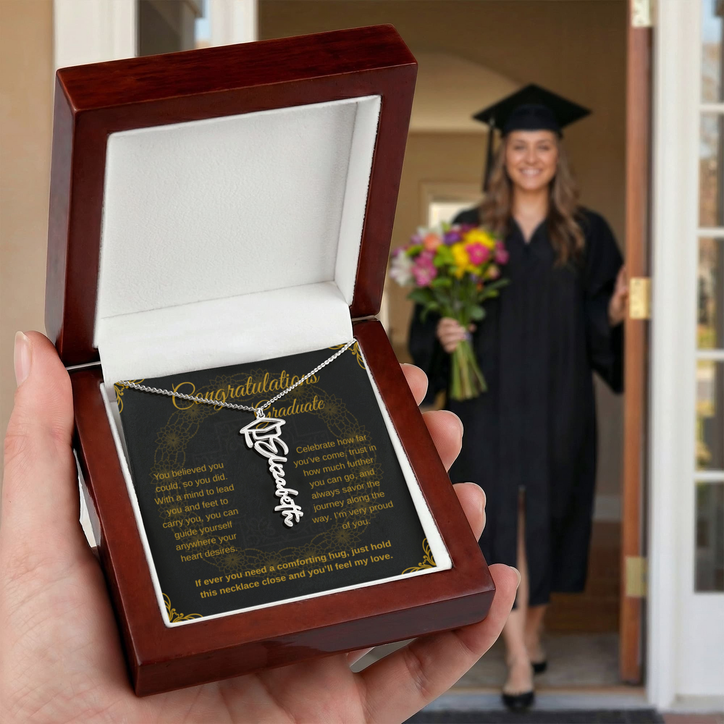 Personalized Graduation Necklace