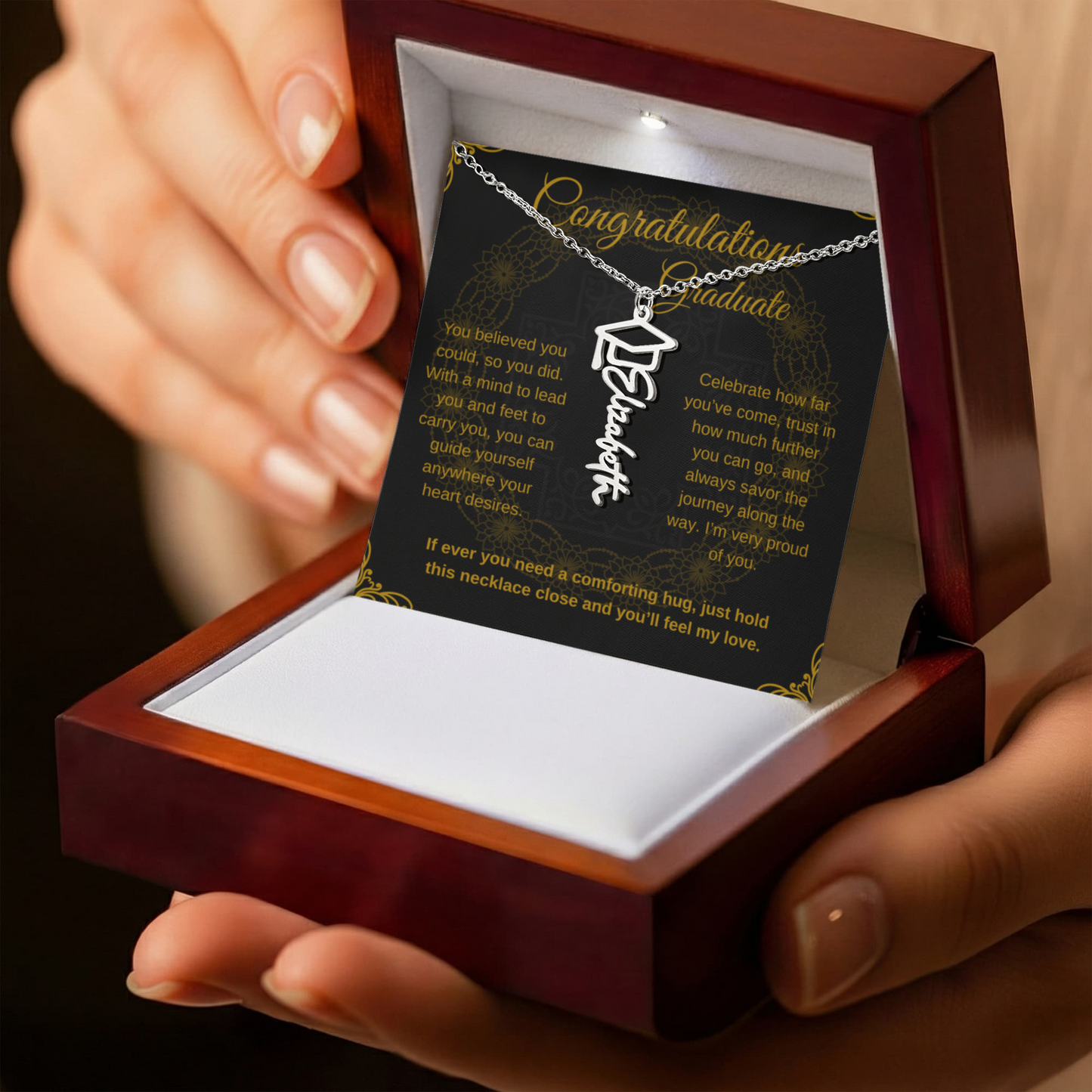 Personalized Graduation Necklace