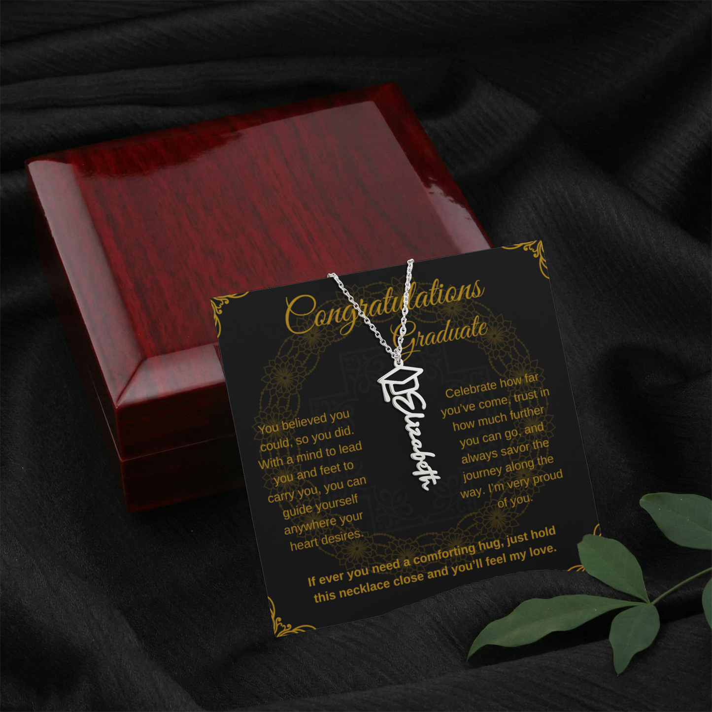 Personalized Graduation Necklace