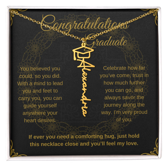 Personalized Graduation Necklace