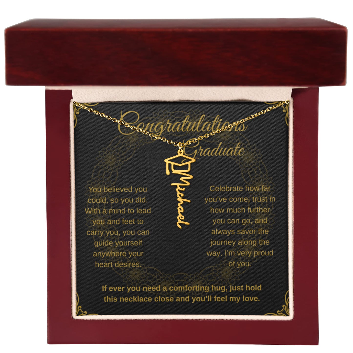 Personalized Graduation Necklace