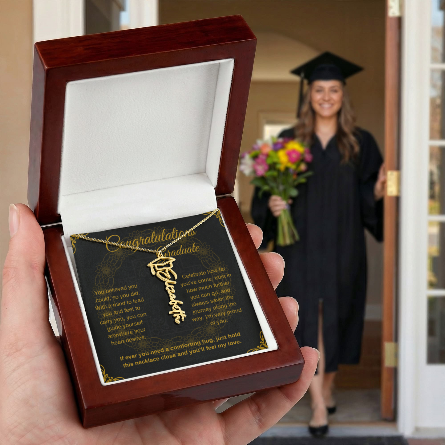 Personalized Graduation Necklace