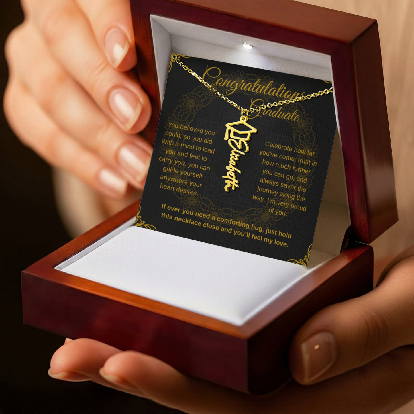 Personalized Graduation Necklace