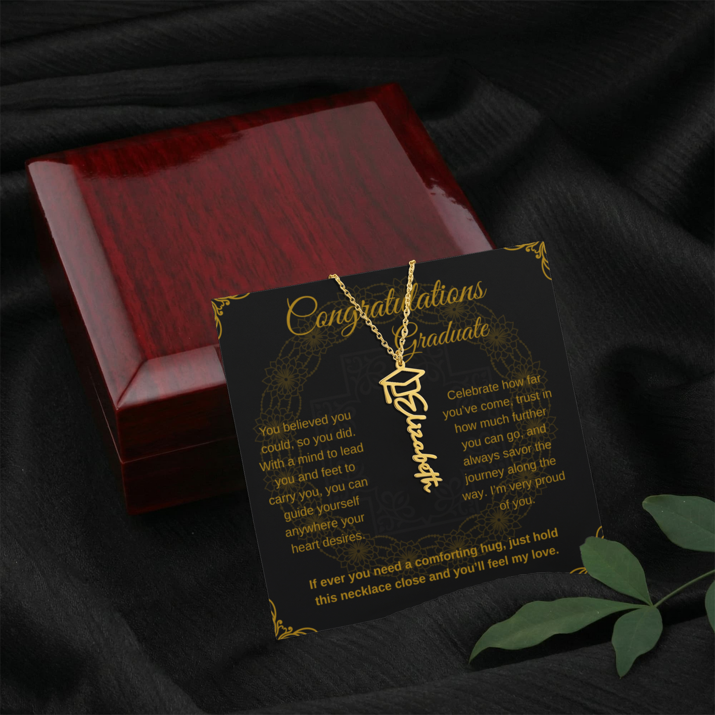 Personalized Graduation Necklace